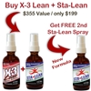Buy X-3 Lean + Sta-Lean get FREE 2nd Sta-Lean 