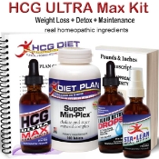 HCG Ultra Max Drops 7 week Kit / NEW FORMULA COMING SOON 